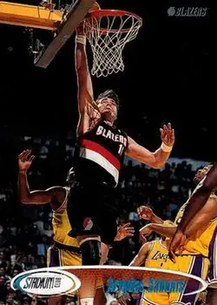 1998-99 Stadium Club #52 Arvydas Sabonis