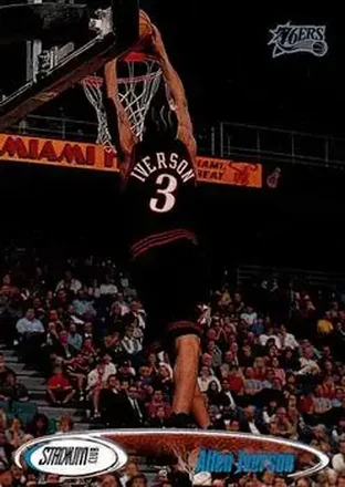 1998-99 Stadium Club #75 Allen Iverson