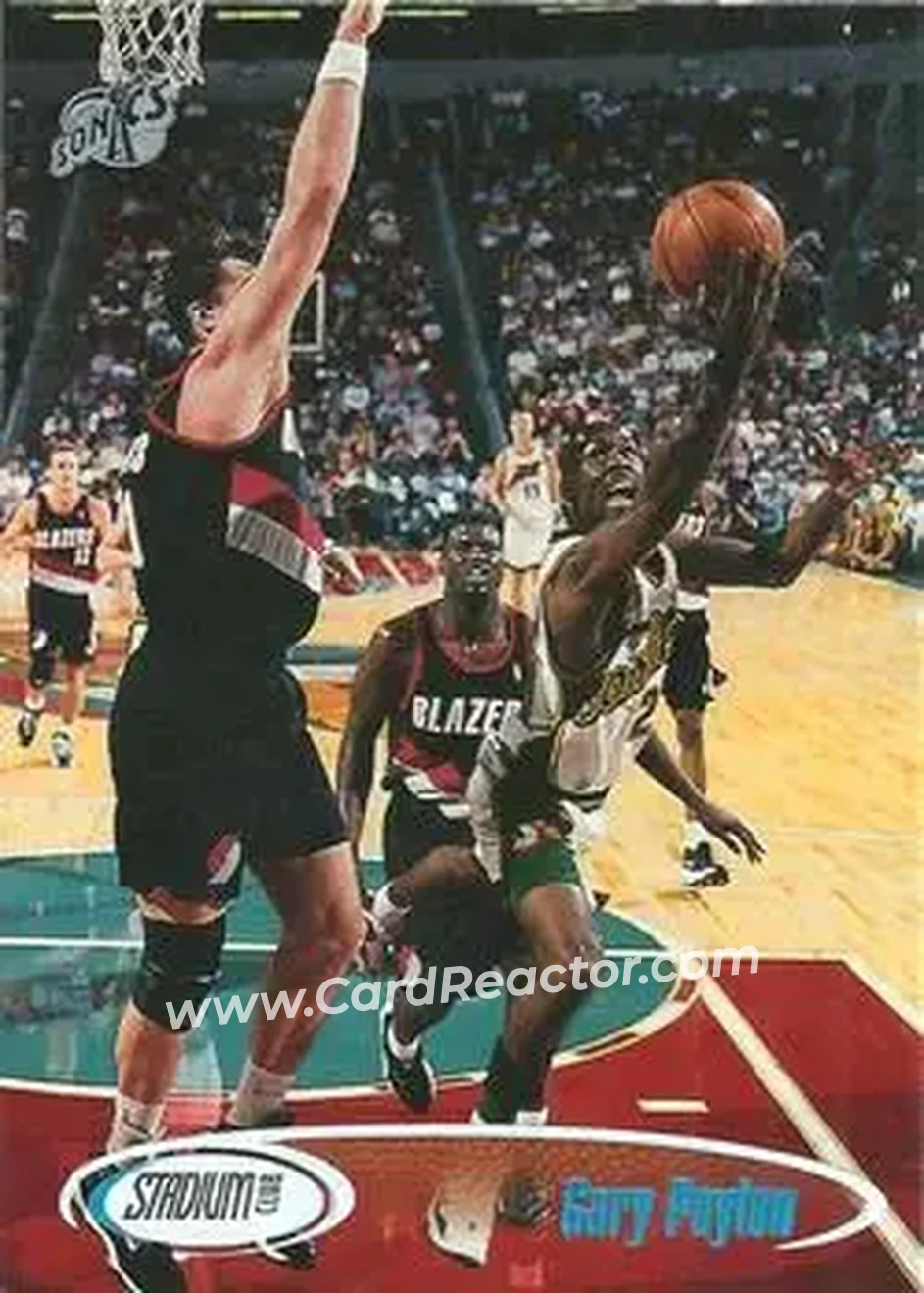 Front of Gary Payton