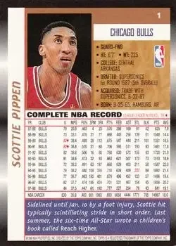 Back of Scottie Pippen