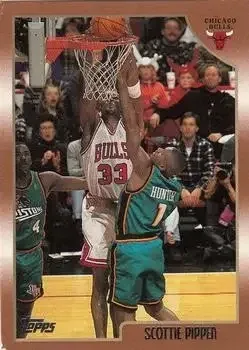 1998-99 Topps #1 Scottie Pippen