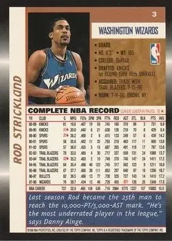 Back of Rod Strickland