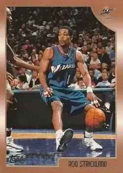 1998-99 Topps #3 Rod Strickland