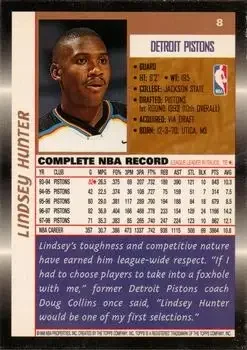 Back of Lindsey Hunter