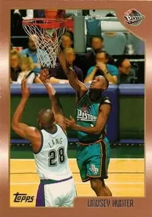 1998-99 Topps #8 Lindsey Hunter