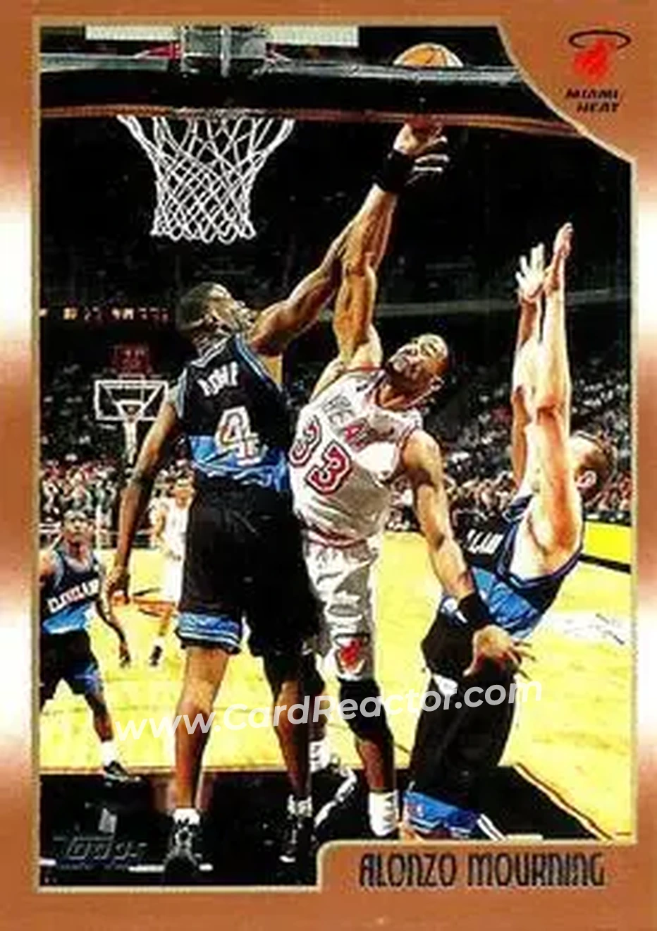 Front of Alonzo Mourning