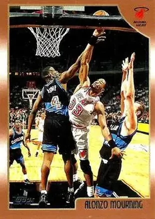 1998-99 Topps #20 Alonzo Mourning