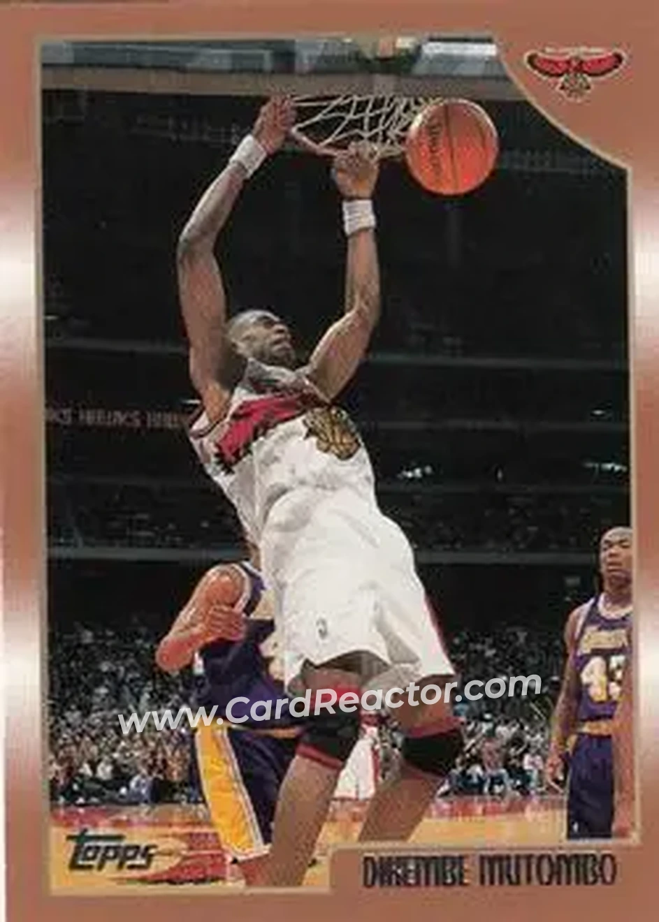 Front of Dikembe Mutombo