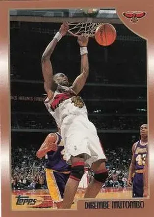 1998-99 Topps #55 Dikembe Mutombo