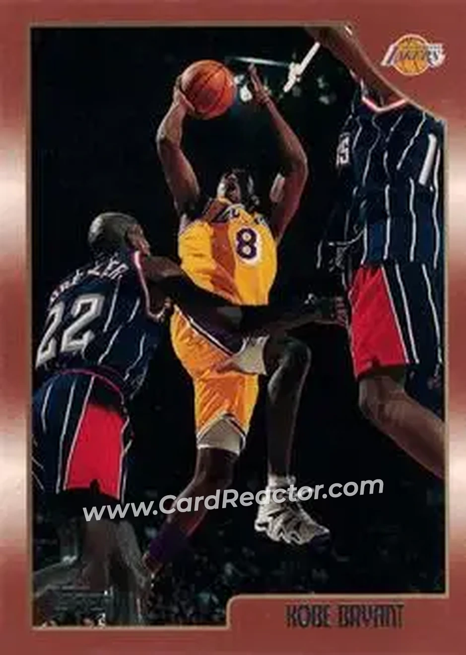 Front of Kobe Bryant