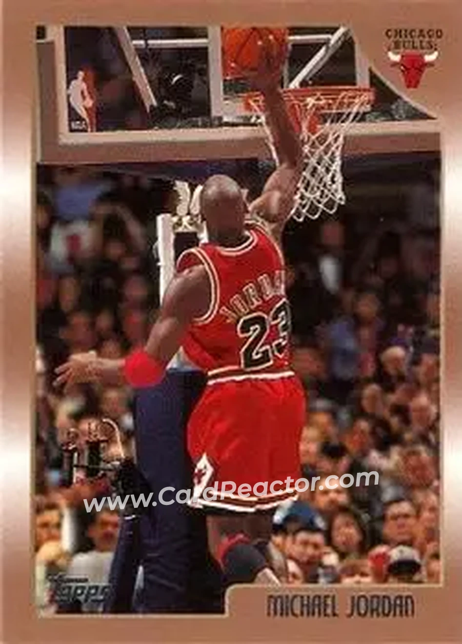 Front of Michael Jordan