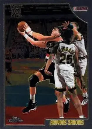 1998-99 Topps Chrome #16 Arvydas Sabonis