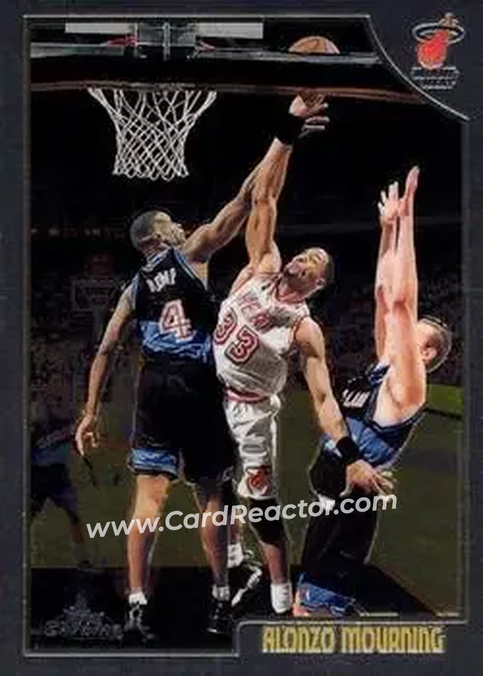 Front of Alonzo Mourning