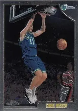 1998-99 Topps Chrome #32 - Chris Anstey - Dallas Mavericks