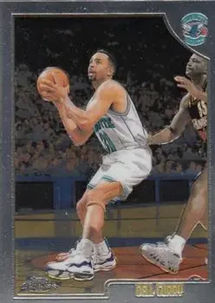 1998-99 Topps Chrome #57 - Dell Curry - Charlotte Hornets