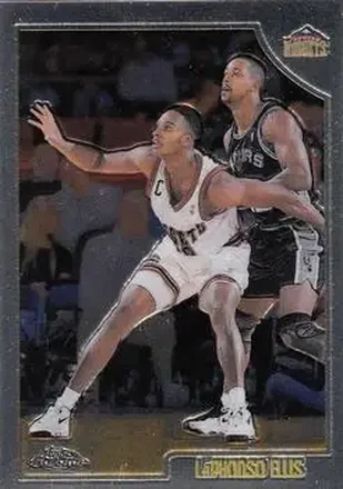 1998-99 Topps Chrome #62 - LaPhonso Ellis - Denver Nuggets