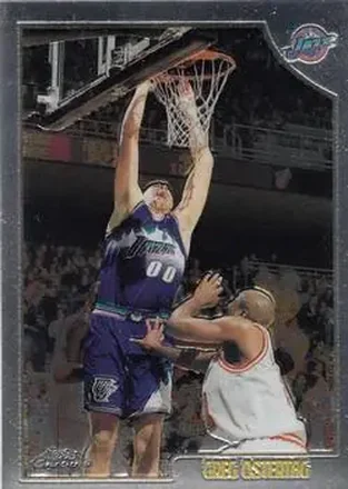 1998-99 Topps Chrome #64 - Greg Ostertag - Utah Jazz 1998-99 Topps Chrome #64 - Greg Ostertag - Utah Jazz