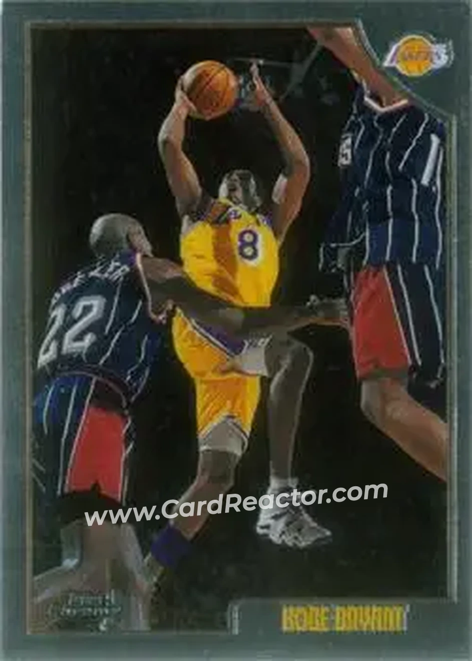 Front of Kobe Bryant