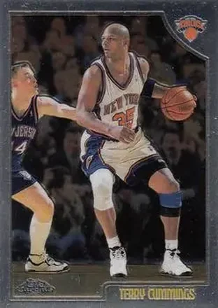 1998-99 Topps Chrome #78 - Terry Cummings - New York Knicks