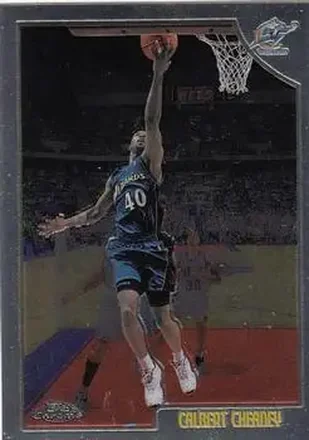 1998-99 Topps Chrome #114 - Calbert Cheaney - Washington Wizards 1998-99 Topps Chrome #114 - Calbert Cheaney - Washington Wizards