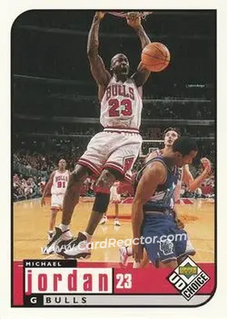 Front of Michael Jordan