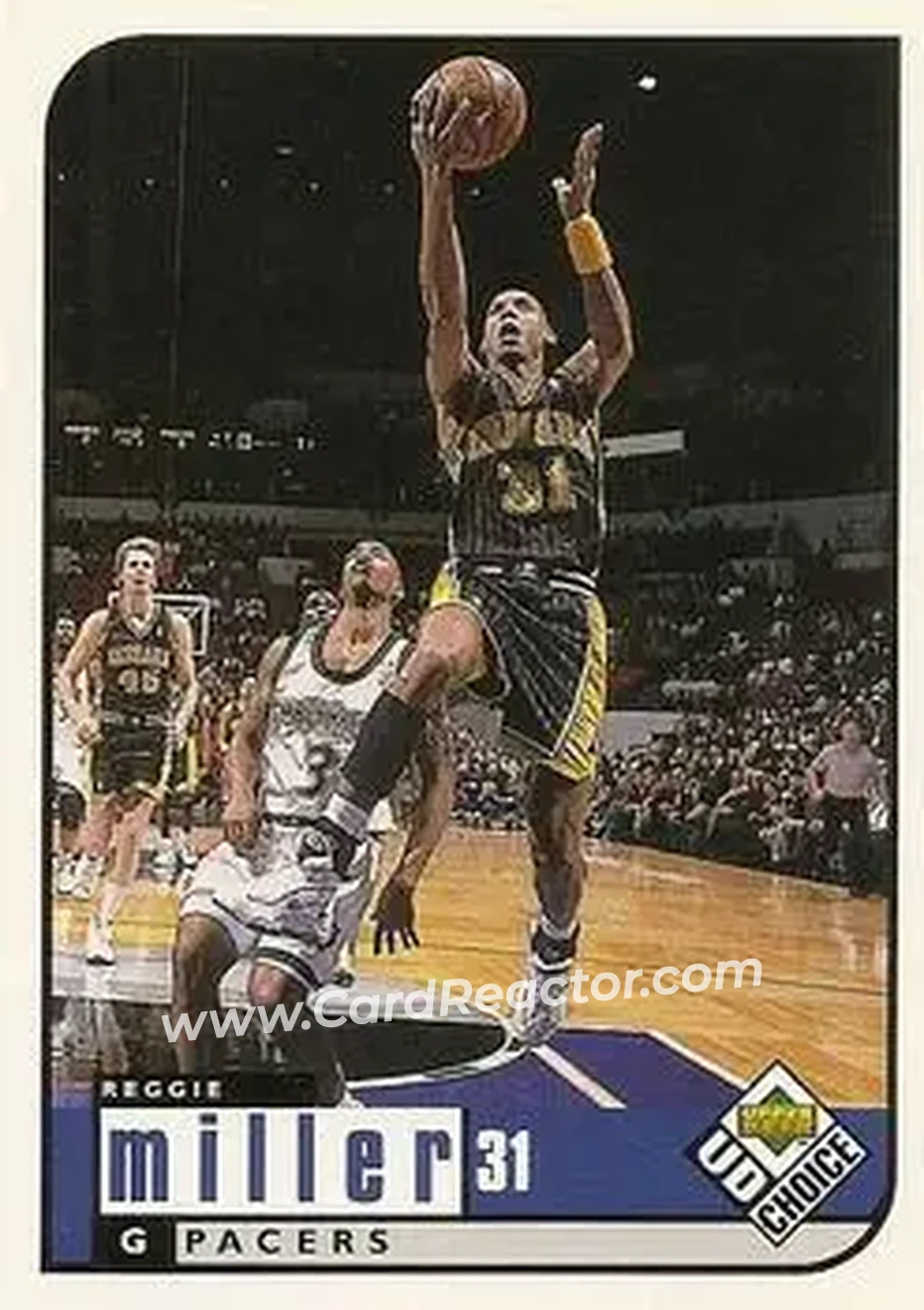 Front of Reggie Miller