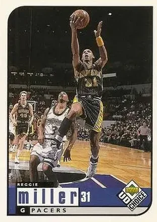 1998-99 UD Choice #56 Reggie Miller