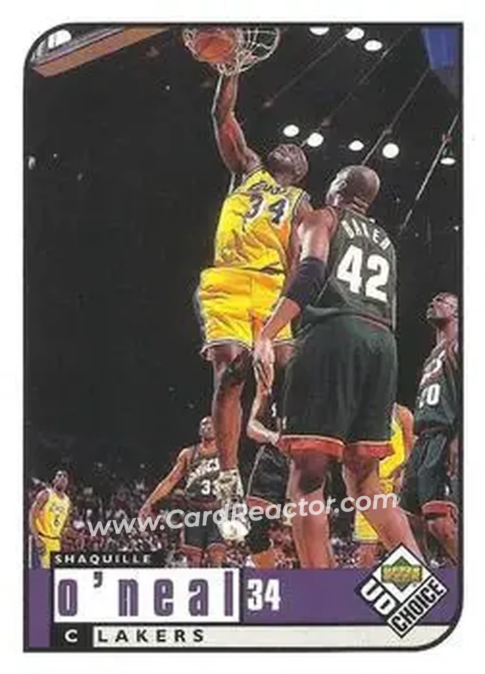 Front of Shaquille O'Neal