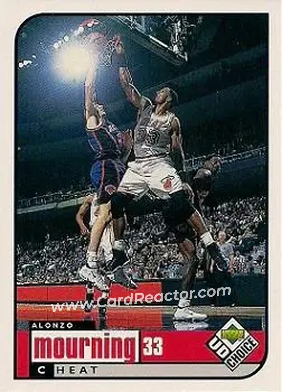 Front of Alonzo Mourning