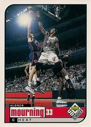 1998-99 UD Choice #74 Alonzo Mourning