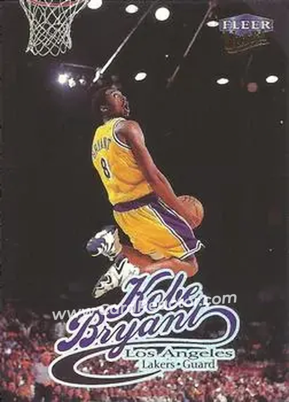Front of Kobe Bryant