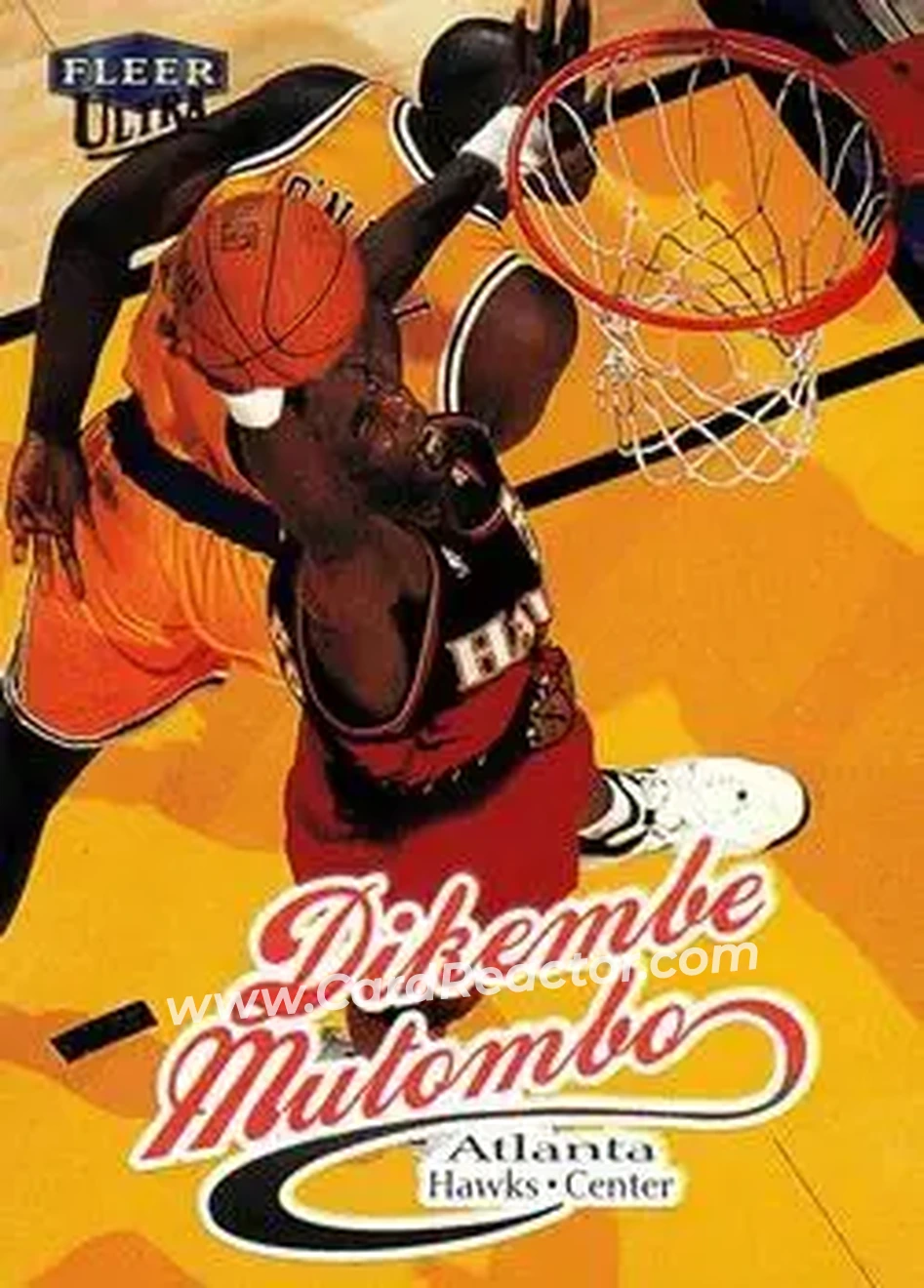 Front of Dikembe Mutombo