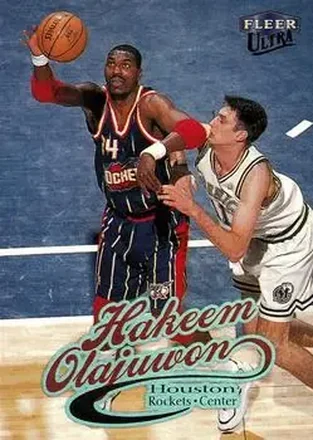 1998-99 Ultra #68 Hakeem Olajuwon