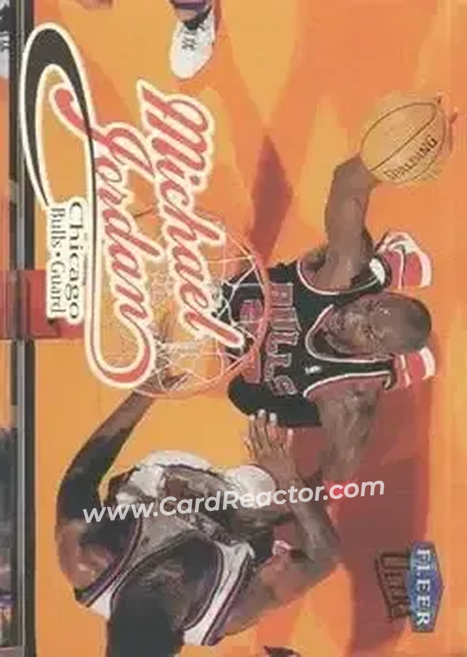 Front of Michael Jordan