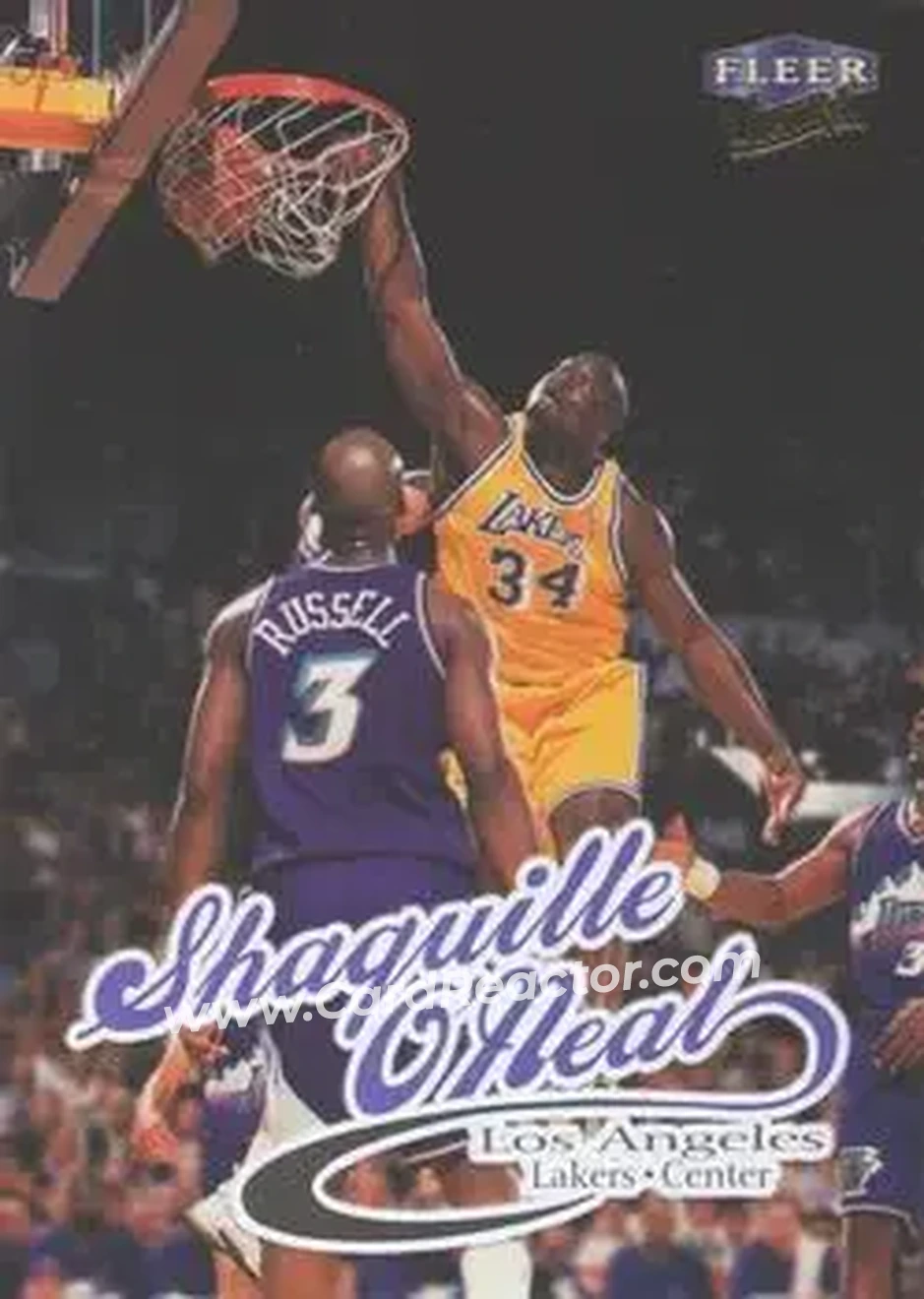 Front of Shaquille O'Neal