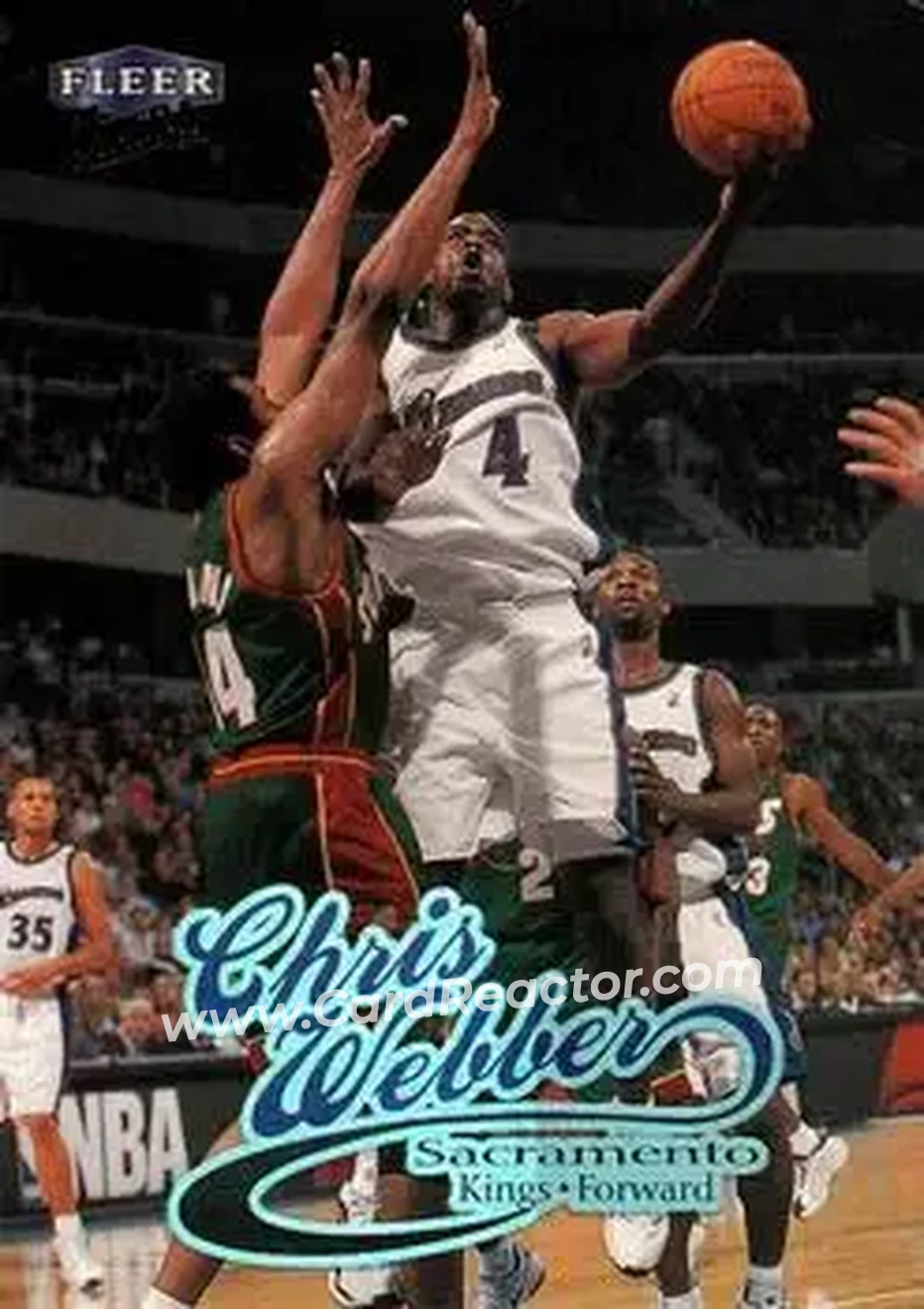 Front of Chris Webber