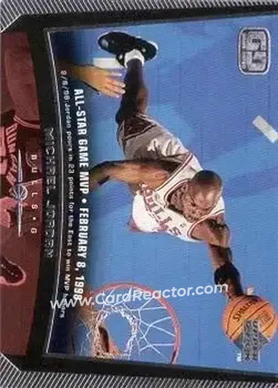 Front of Michael Jordan