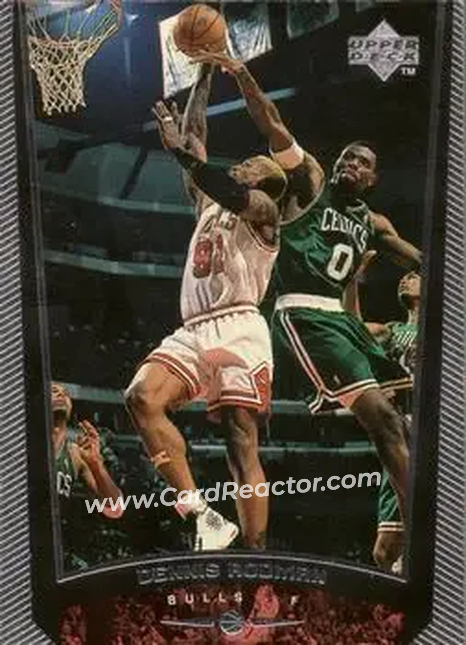 Front of Dennis Rodman
