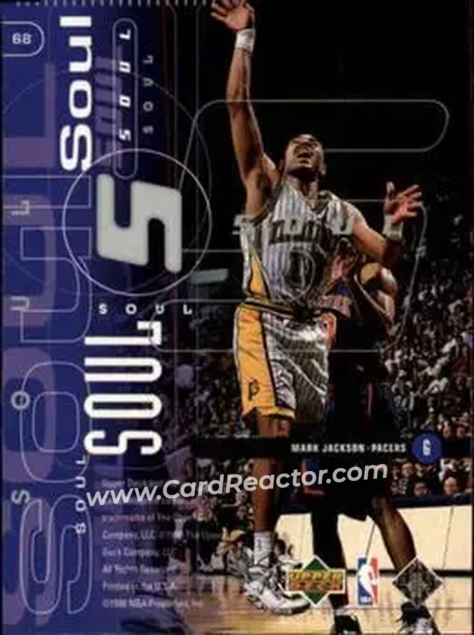 1998-99 Upper Deck #68 - Card #68 - Indiana Pacers 1998-99 Upper Deck #68 - Card #68 - Indiana Pacers