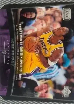 1998-99 Upper Deck #75 Kobe Bryant