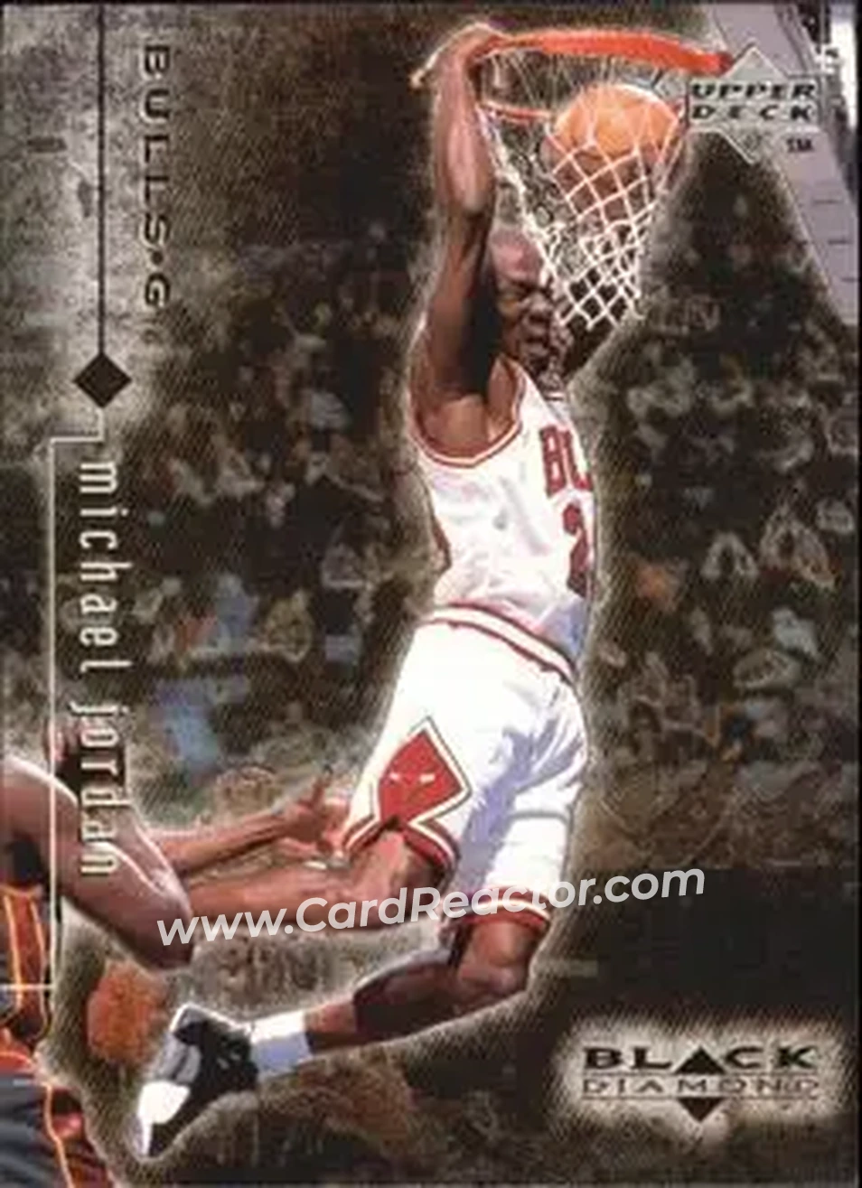 1998-99 Upper Deck Black Diamond #13 - Michael Jordan - Chicago Bulls 1998-99 Upper Deck Black Diamond #13 - Michael Jordan - Chicago Bulls
