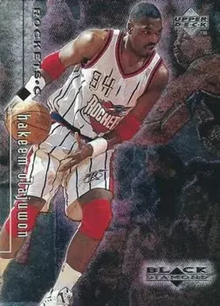 1998-99 Upper Deck Black Diamond #39 Hakeem Olajuwon