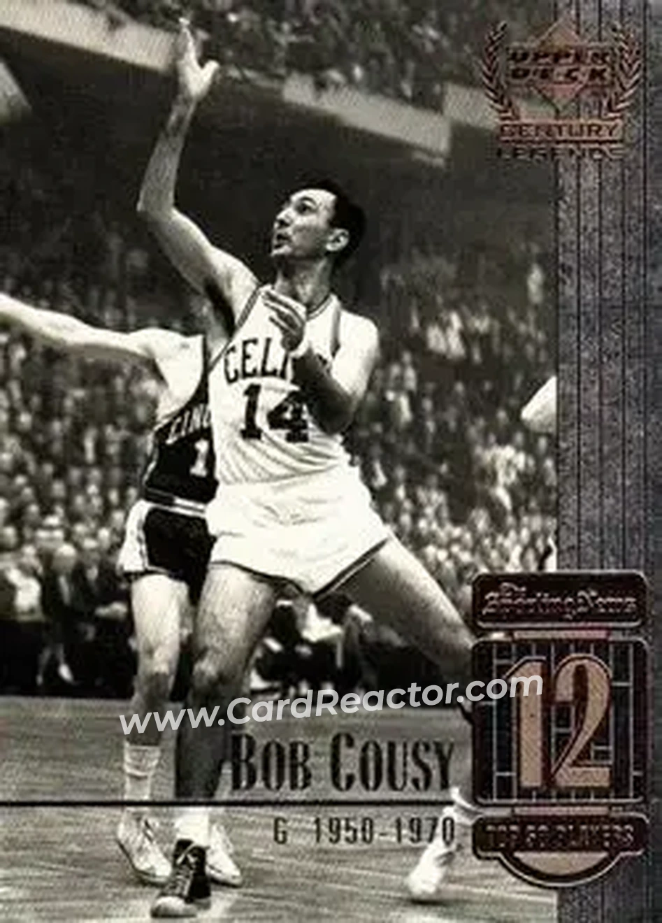 Front of Bob Cousy