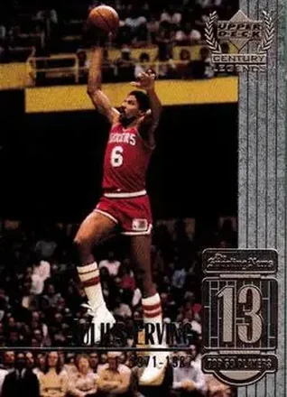 1998-99 Upper Deck Century Legends #13 Julius Erving