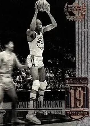 1998-99 Upper Deck Century Legends #19 Nate Thurmond