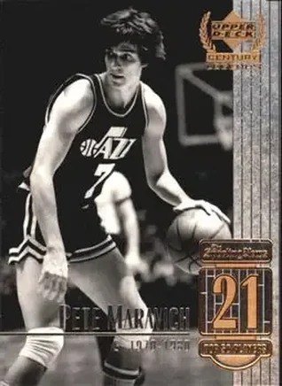 1998-99 Upper Deck Century Legends #21 Pete Maravich