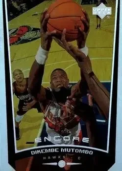 1998-99 Upper Deck Encore #2 Dikembe Mutombo