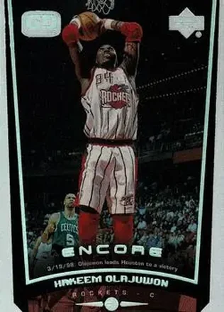 1998-99 Upper Deck Encore #30 Hakeem Olajuwon