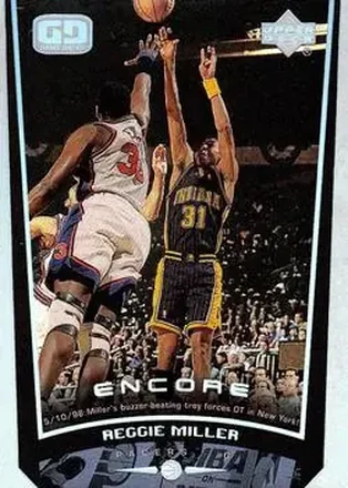 1998-99 Upper Deck Encore #34 Reggie Miller