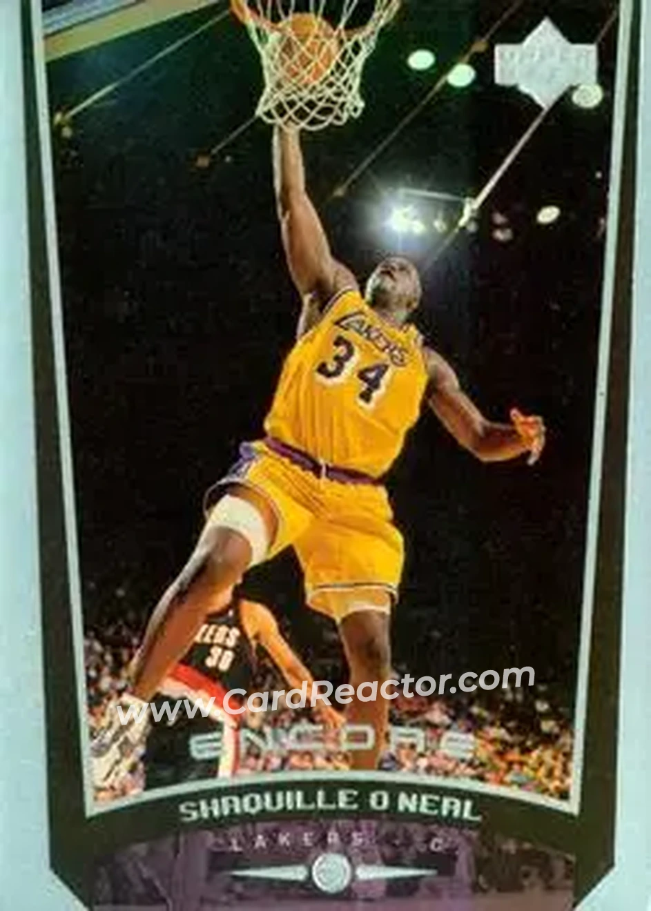 Front of Shaquille O'Neal